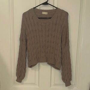 Mauve Altr’d State Sweater